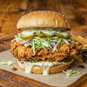The Buttermilk Crispy Chicken Burger