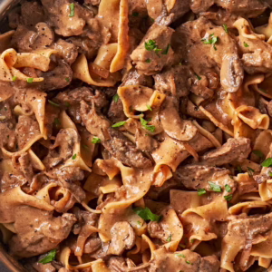 Beef Stroganoff